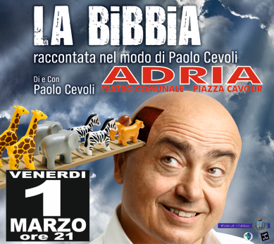 Teatro Adria Locandina Vivaticket Cevoli Con Data