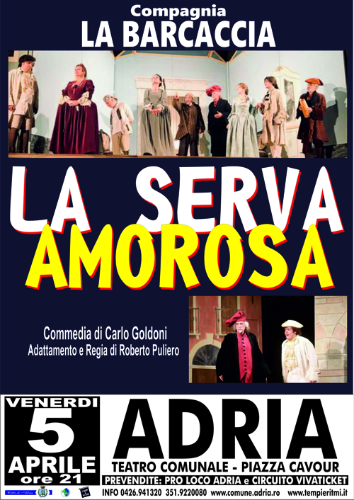 Teatro Adria Locandina Web La Serva Amorosa Adria