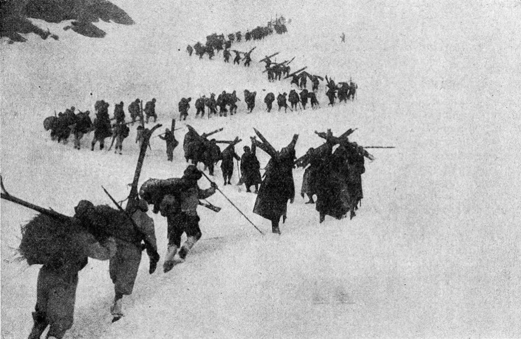 Adria e gli Alpini - Alpini in marcia