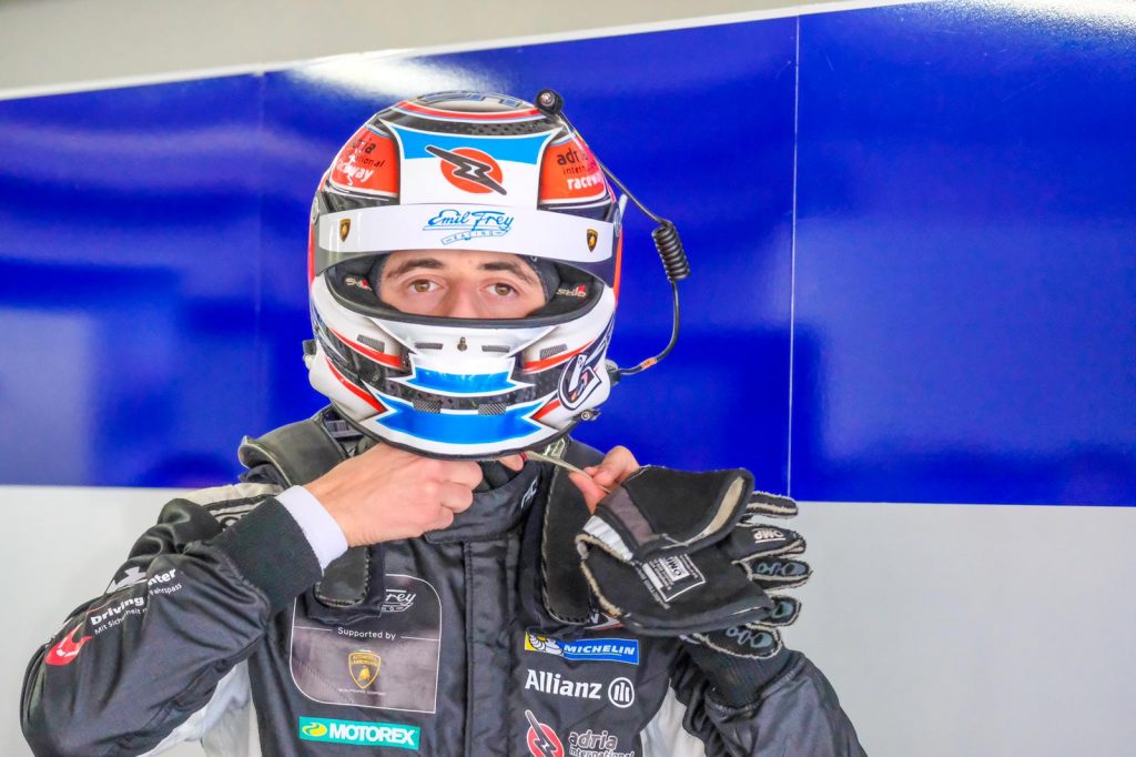 Lamborghini squadra corse Young Drivers il pilota adriese Altoè