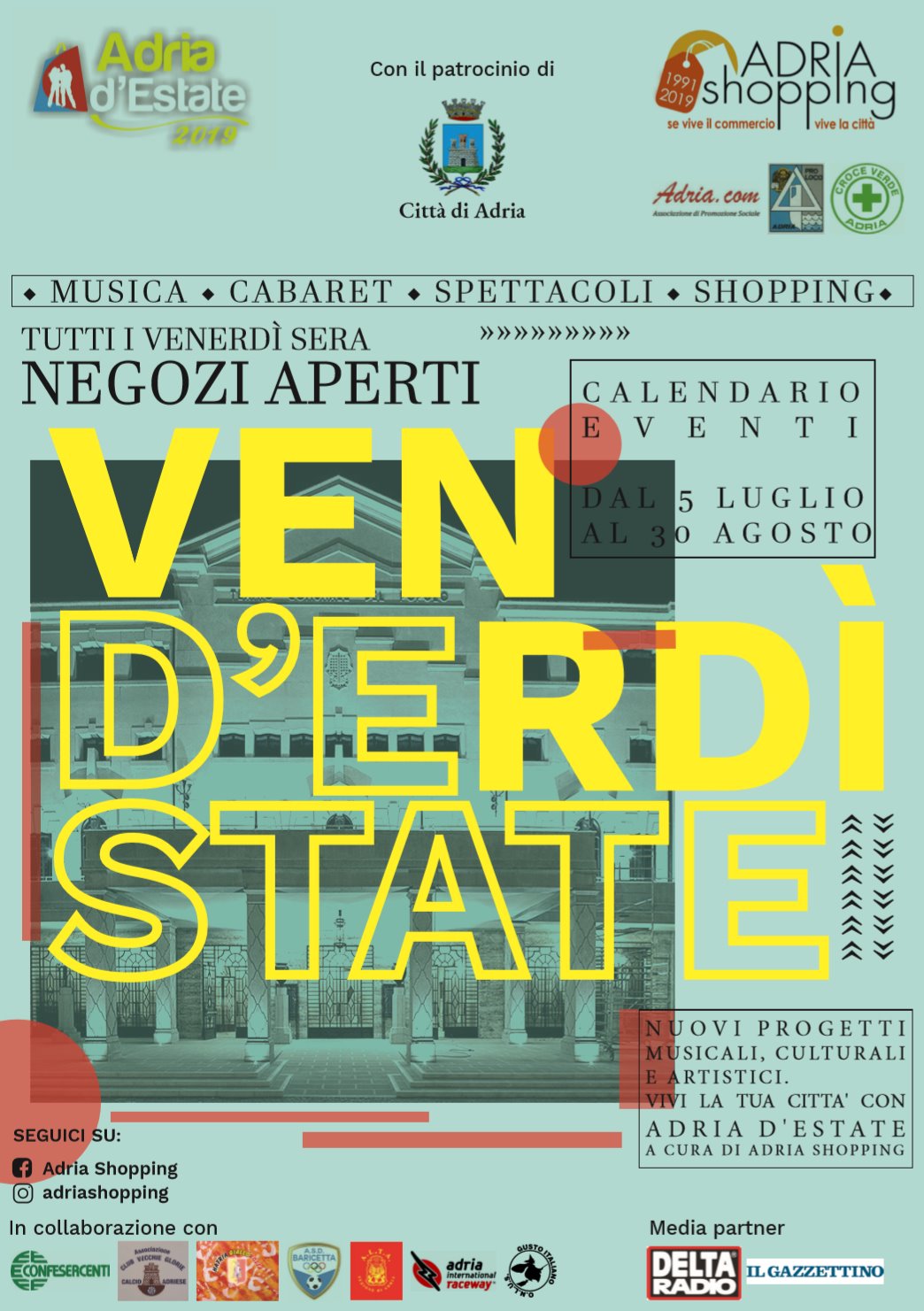 adria venerdì d’edtate