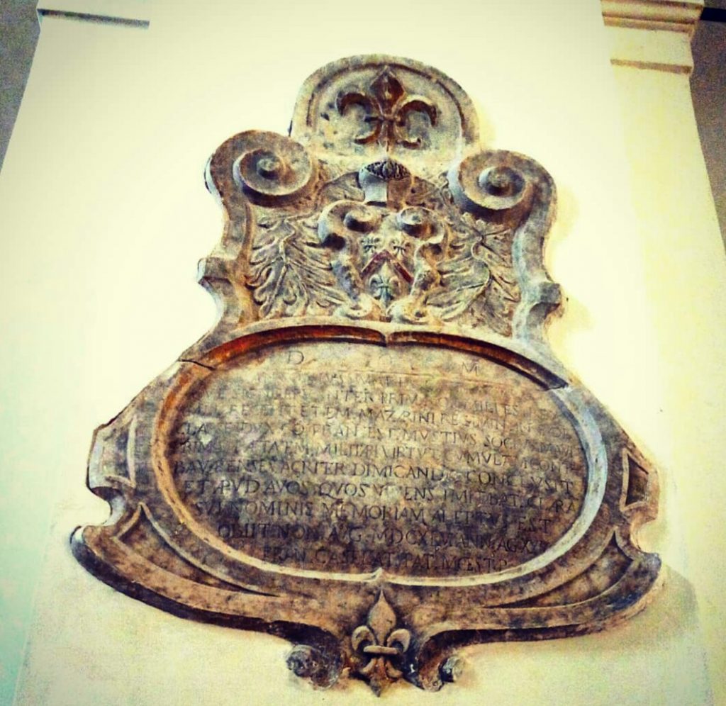 Un Adriese al servizio del Re Sole Funeraria Del Giovane Antonio Maria Casellato