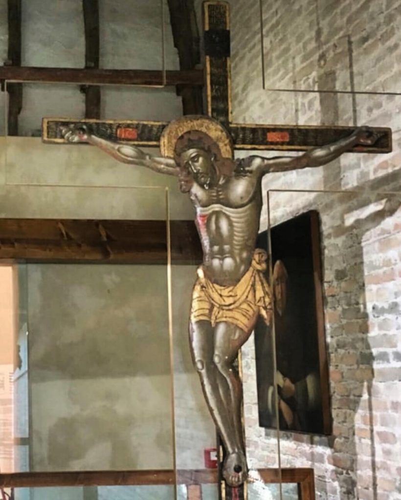 Crocefisso Di Lepanto Nel Museo Della Cattedrale Di Adria