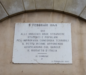 Targa Commemorativa A Padova Città