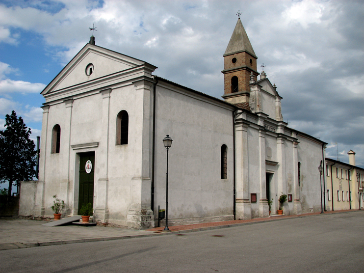 Curiosità sulle chiese e oratori del Delta  Ro Frazione Di Mazzorno Sinistro Chiesa Di San Giorgio Web.jpg