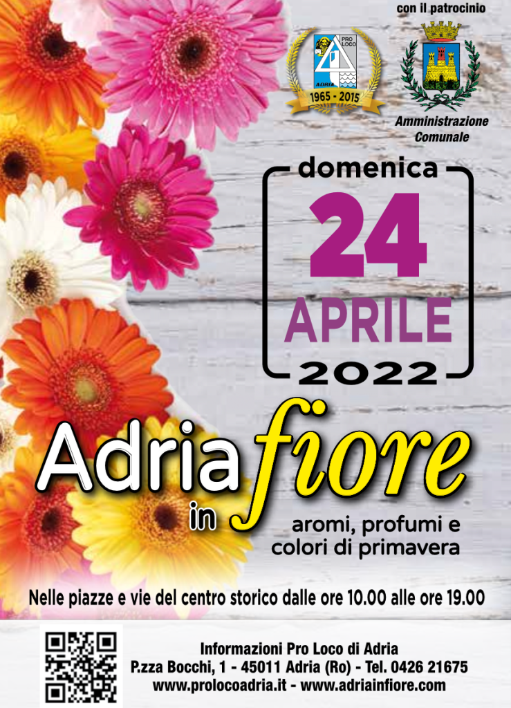 Adria In Fiore Tovaglietta 2022 Page 1