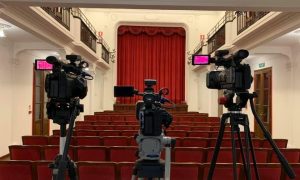 La platea del Teatro Ferrini