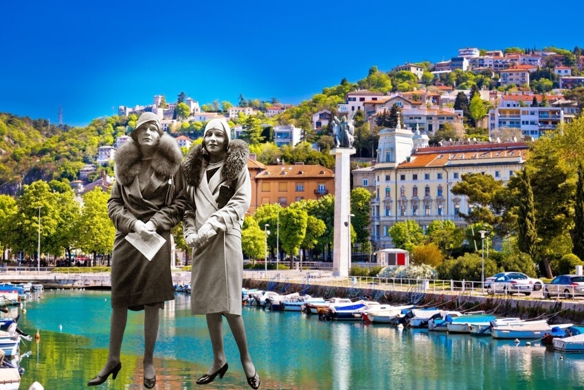 Il femminismo italiano nasce a Fiume - Rijeka Fiume Istria in foto