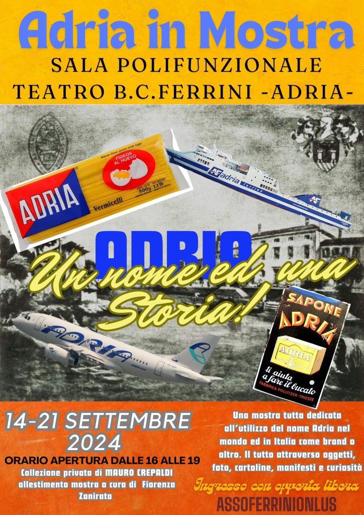 Adria in mostra - Locandina in foto