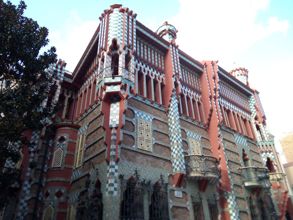 Gracia Casa Vicens di Barcellona