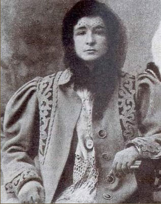 Enriqueta Martí - foto d'epoca della donna