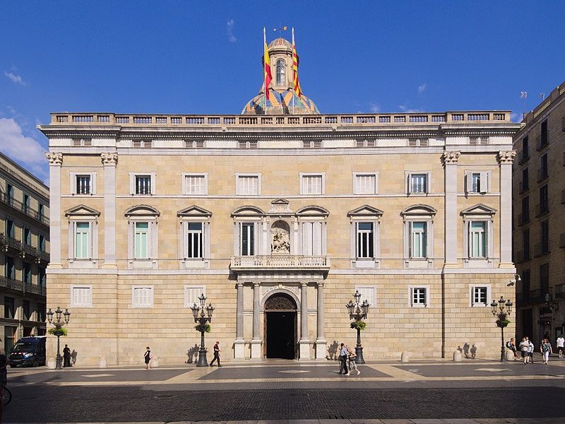 Palau De La Generalitat Prospetto