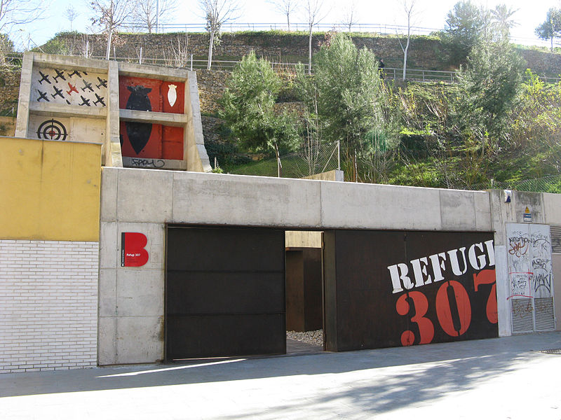 Refugio 307 - ingresso del rifugio