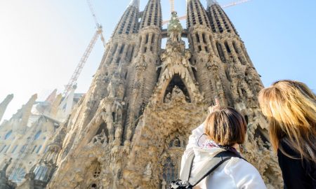 Sagrada Familia Gaudí - facciata della chiesa