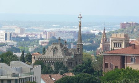 luoghi Barcellona - Vista panoramica della Torre di Bellesguard