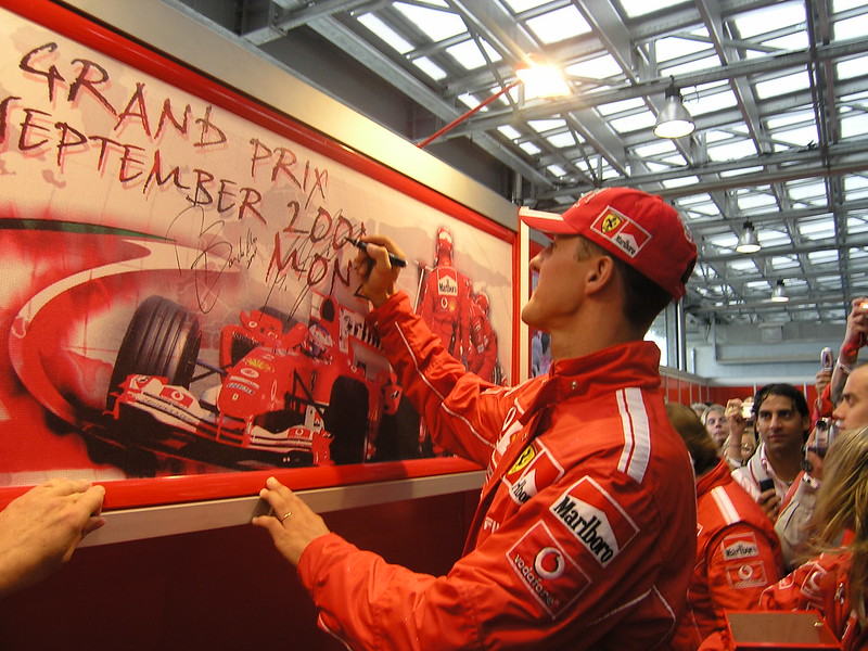 Schumacher leggenda del Gran Premio di Spagna
