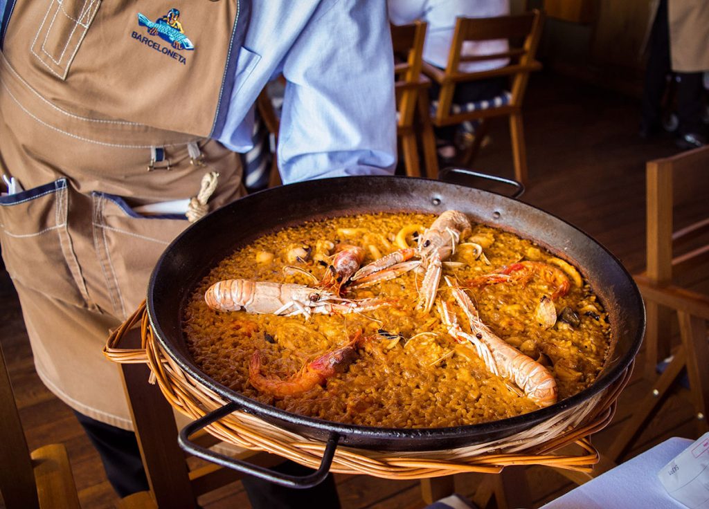 Dove mangiare la paella a Barcellona-restaurante barceloneta
