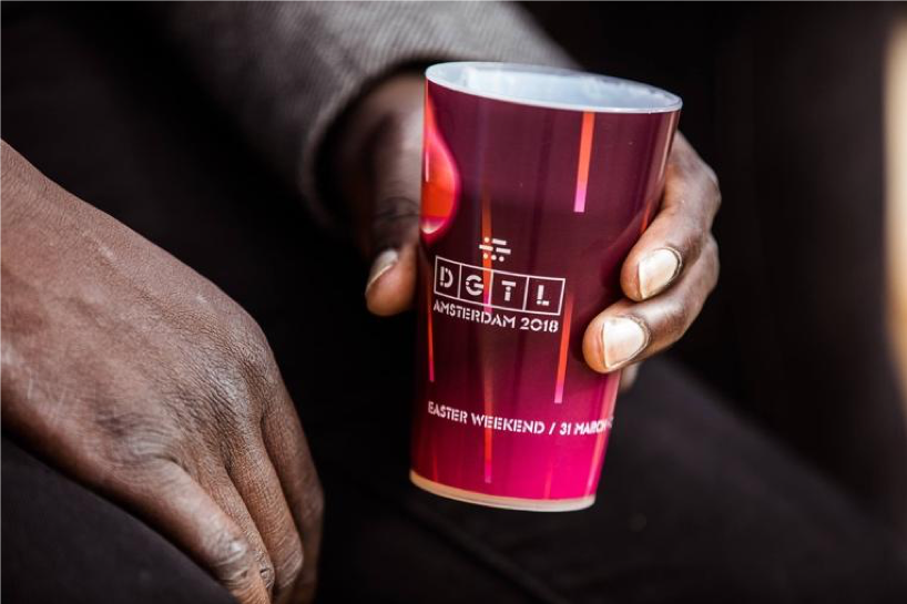 DGTL Barcelona 2019-bicchiere di plastica dura