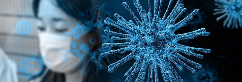 Coronavirus-Mascherina Virus