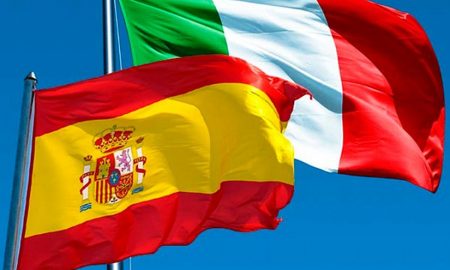 fase 2-Spagna E Italia Bandiera