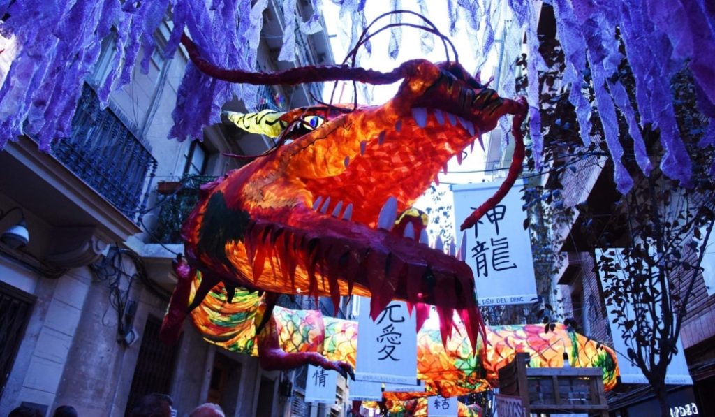 Fiesta Mayor de Gràcia-Japo Decorazione