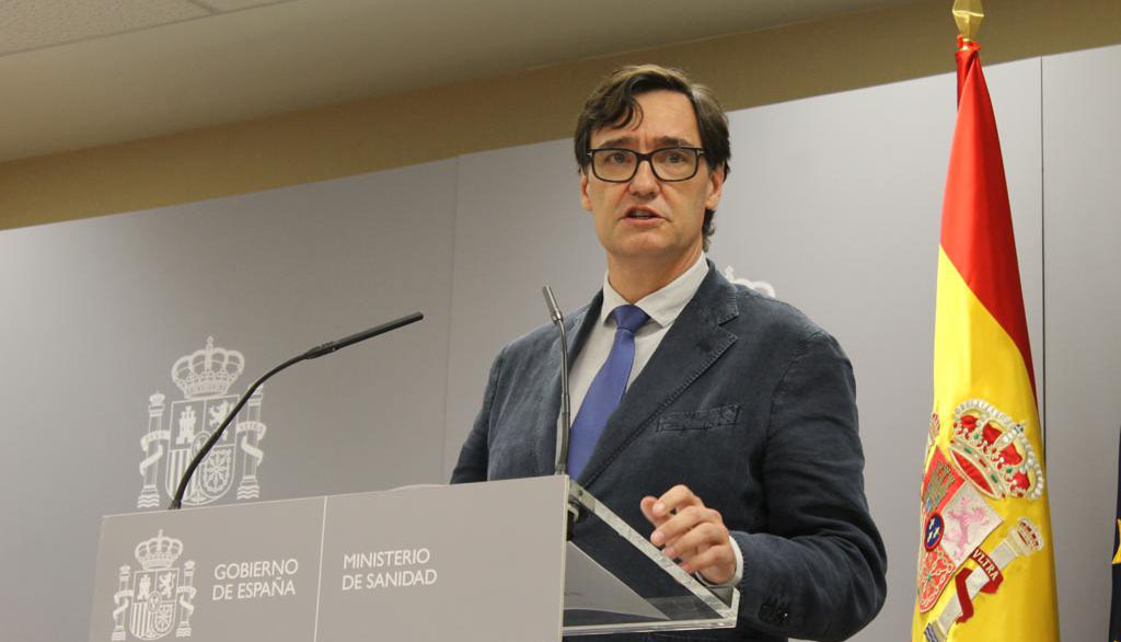 11 misure restrittive-Salvador Illa Ministro De Sanidad En Rueda De Prensa