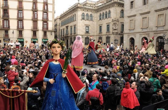 Festa Di Santa Eulalia Barcellona