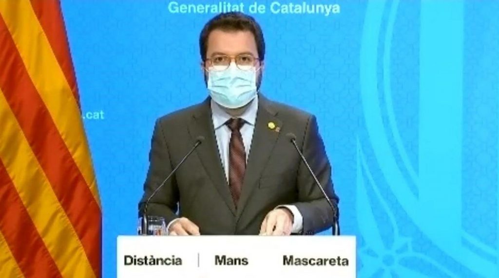 Decreto Cataluna - Pere Aragones