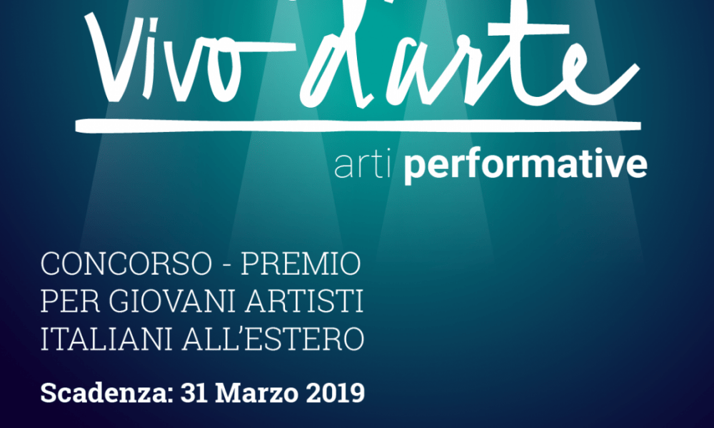 Premio Vivo D'Arte - Flyer Concurso Premio Vivo d'Arte