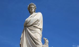Maru Ceballos - Estatua de Dante Alighieri