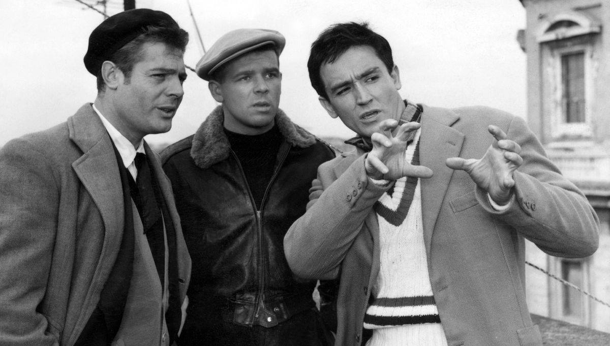 Cinema Italiano - I Soliti Ignoti fue protagonizada por Vittorio Gassman y Marcello Mastroianni.