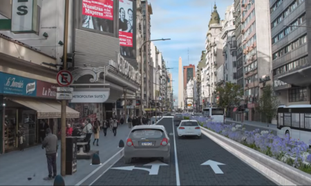 Avenida Corrientes - 2 carriles de la Avenida Corrientes serán peatonales entre las 19 y las 2.