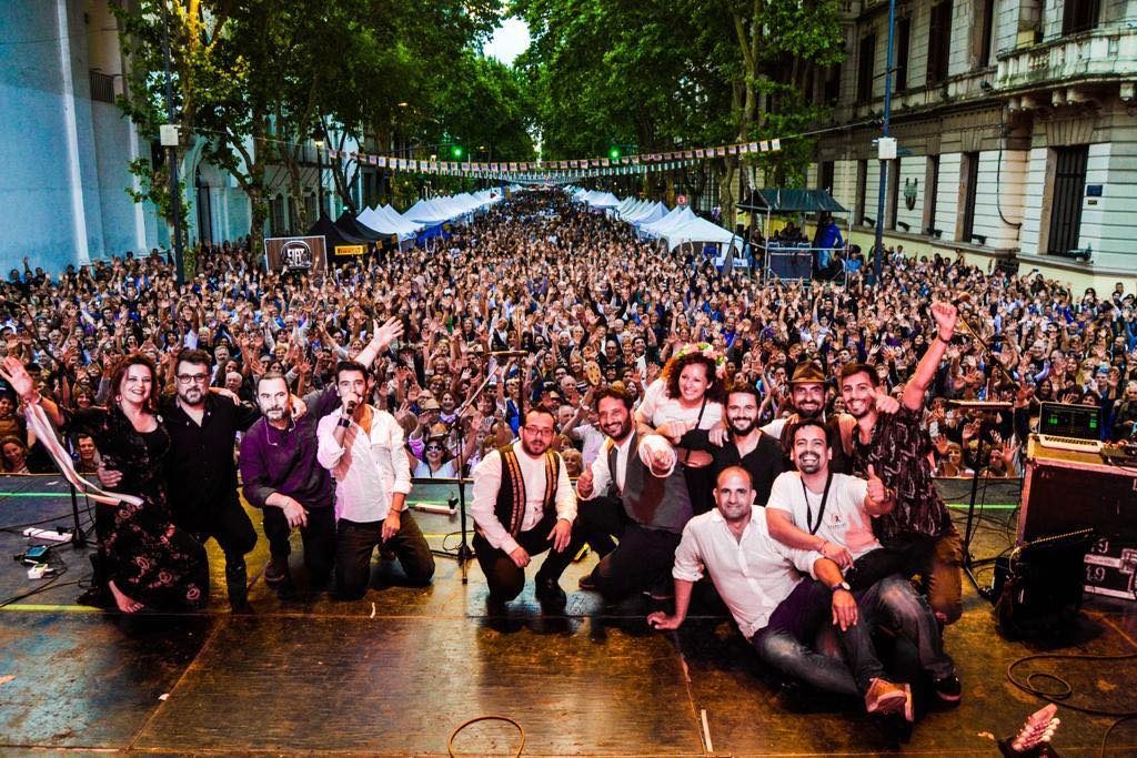 Marina Gabrieli - Durante el festival italiano en Buenos Aires