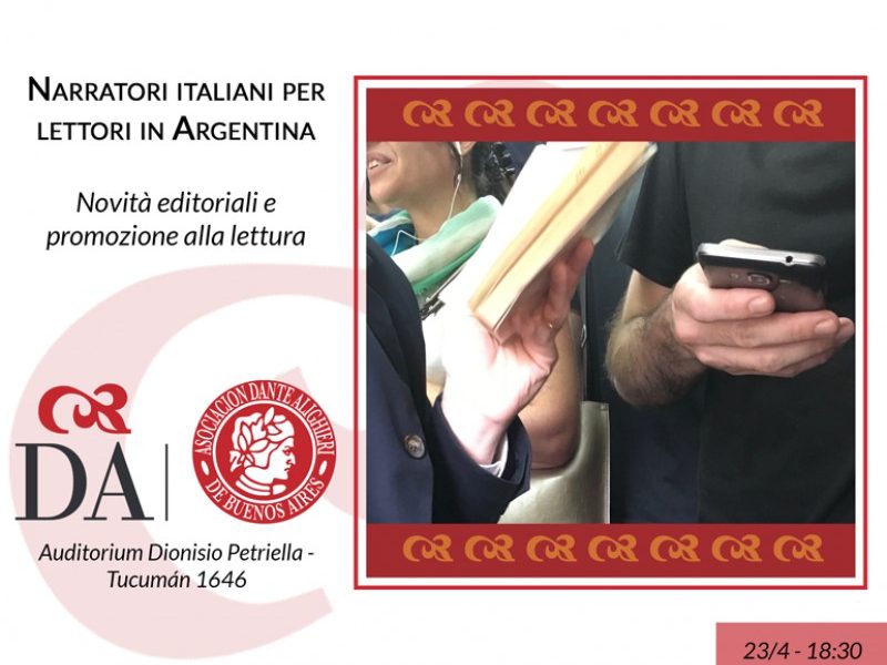 Narradores Italianos - Llega para todos los amantes de la literatura una conferencia sobre la nueva oferta de narradores italianos en nuestro país.