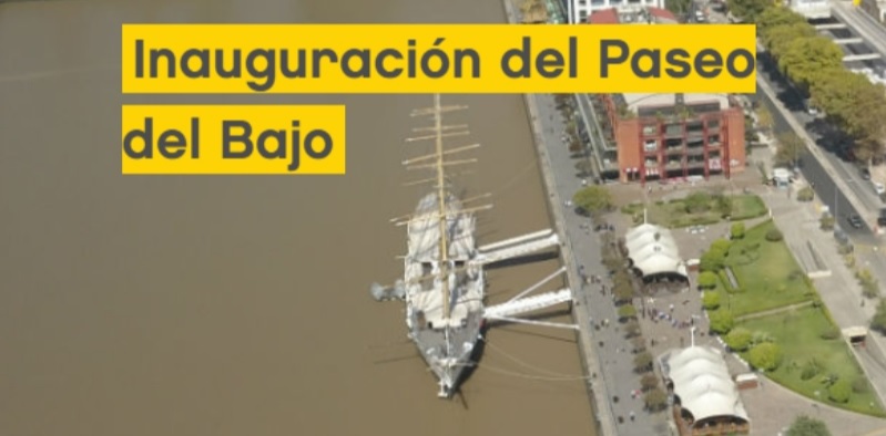 Paseo del Bajo - Inauguración