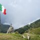 Lengua italiana - la bandiera sul monte