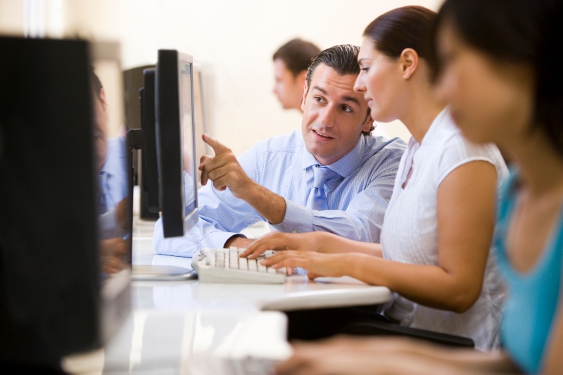 Empleados Trabajando
