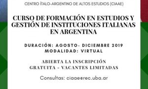 curso de formación - folleto CIAAE