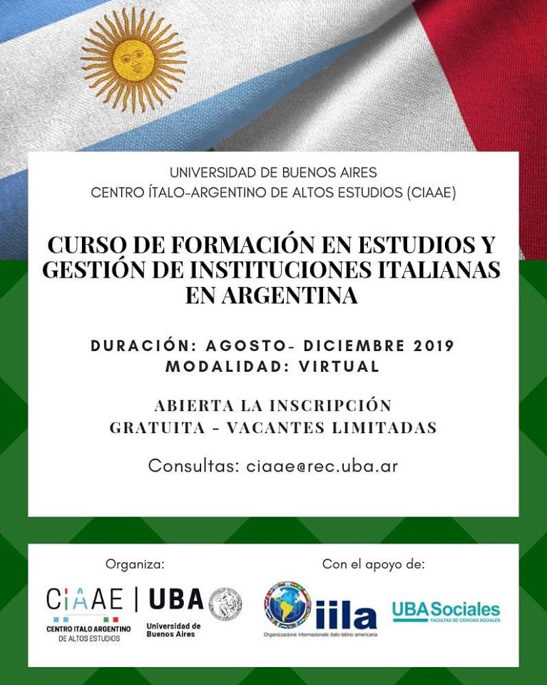 curso de formación - folleto CIAAE