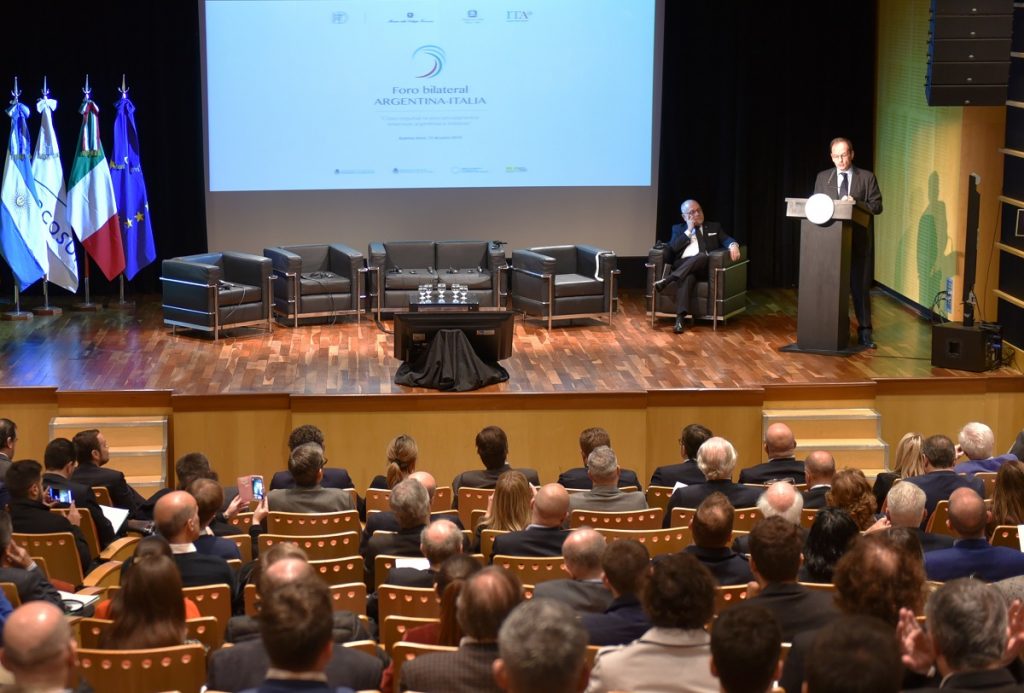 Foro Bilateral - Encuentro entre Argentina e Italia.