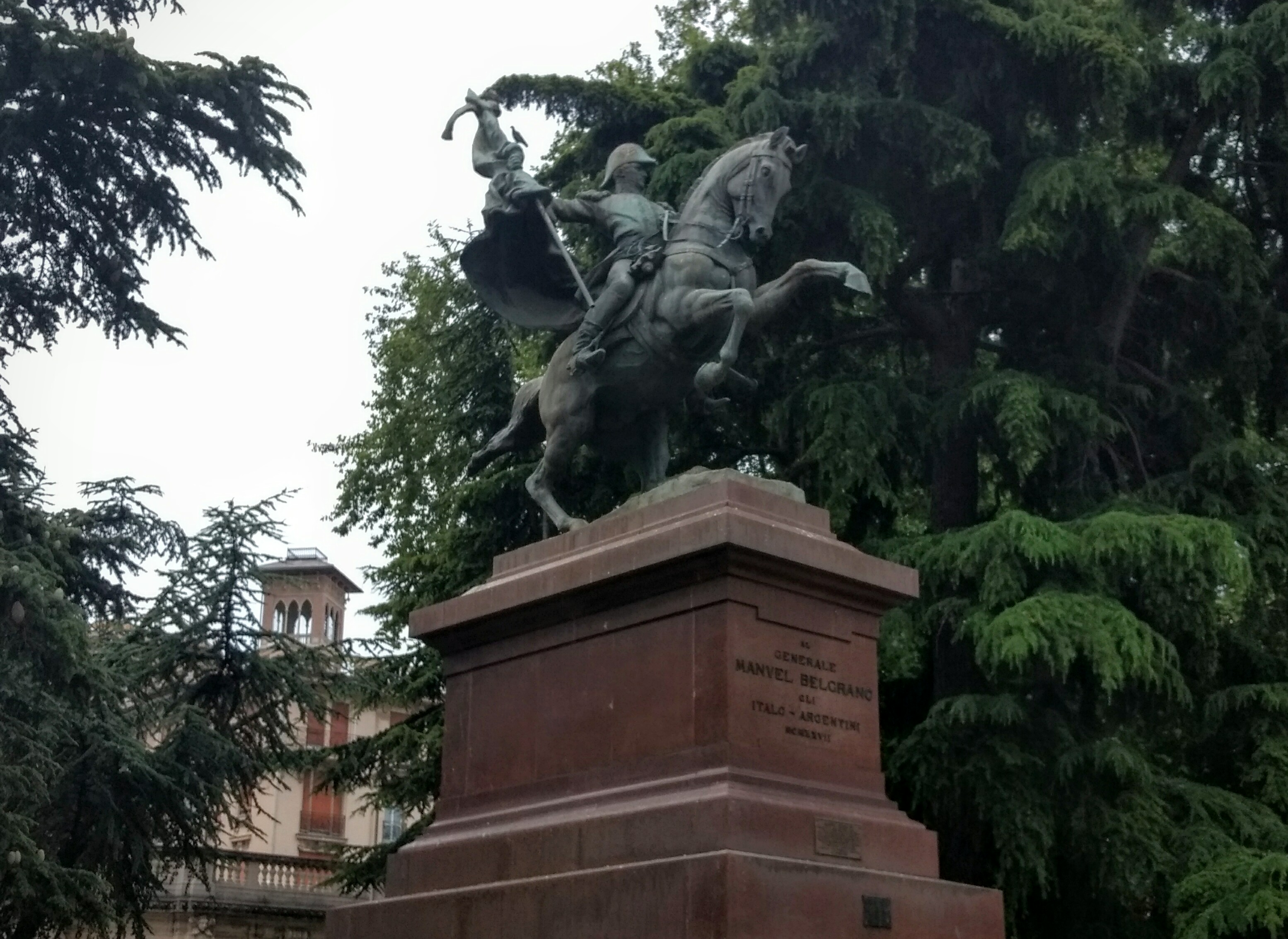 Manuel Belgrano - Monumento en Genova