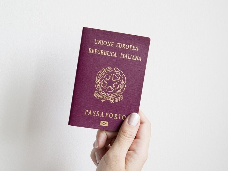 Pasaporte Italiano Documento