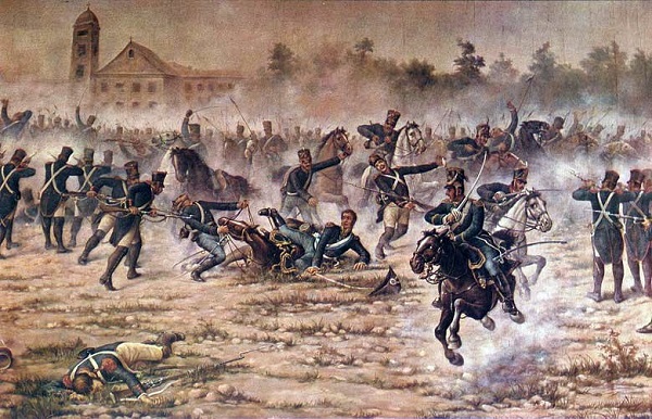Desfile militar - Granaderos en San Lorenzo