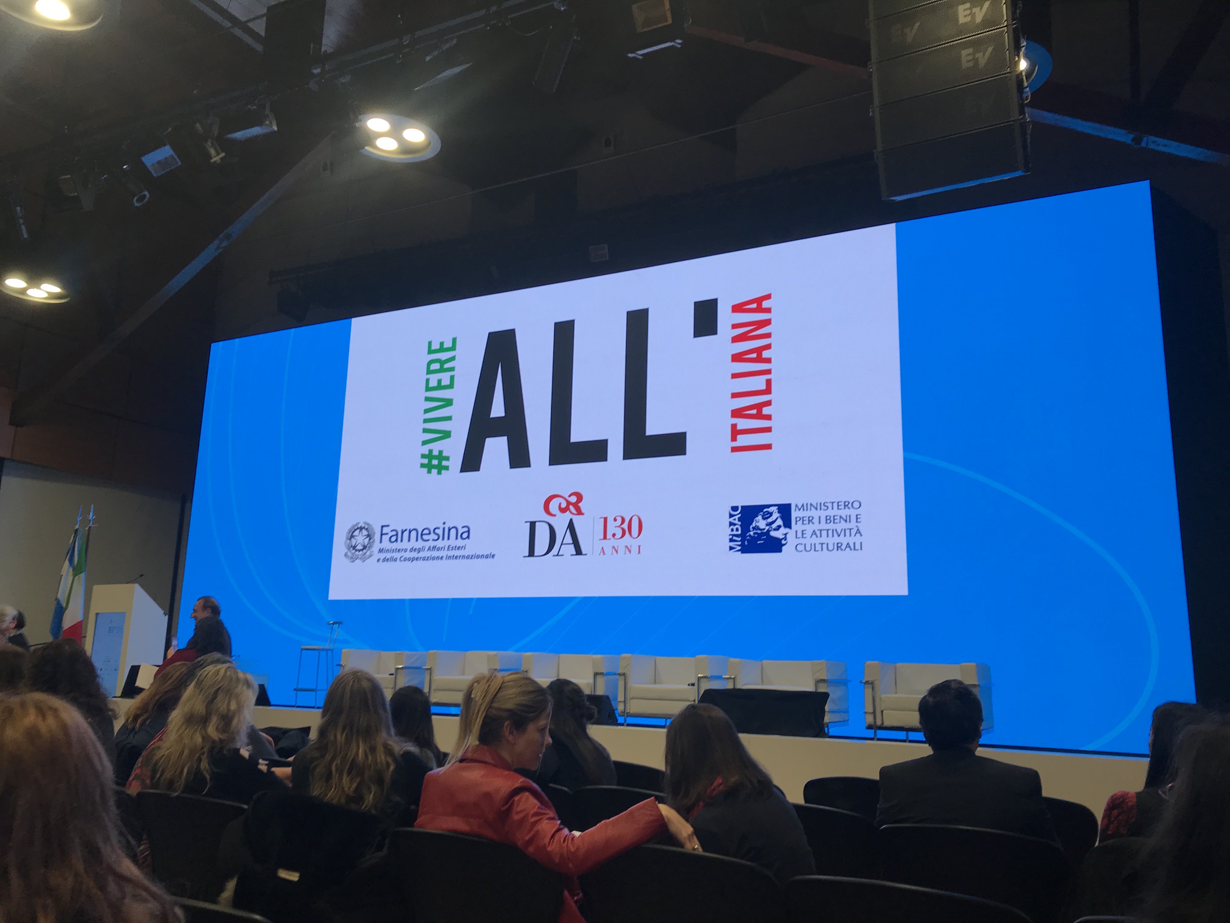 Congreso Dante Alighieri- Vivere All'tialiana