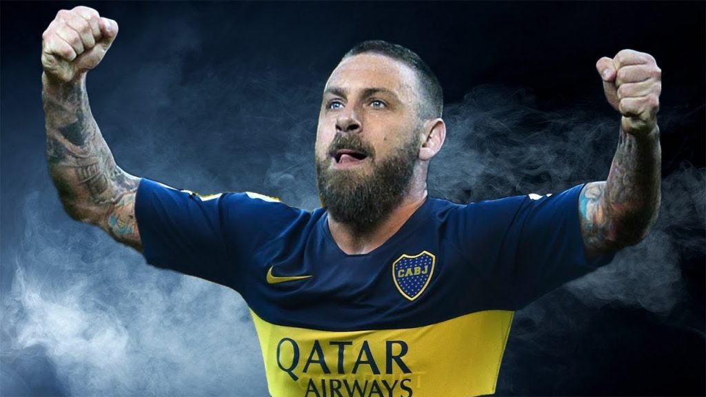 Daniele De Rossi - El jugador llegará para jugar un año en Boca Juniors.