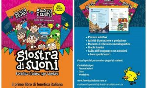 Taller de Fonética - Giostra di Suoni es un manual con actividades para aprender fonética italiana de manera fácil.