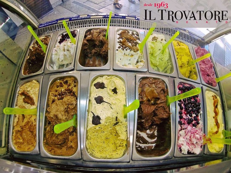 Heladerías - Il Trovatore fue fundada en el año 1963 por el señor Vito Diana, quien arriba desde su Italia natal con mucho animo de progreso en el año 1952. PhotoCredit: Il Trovatore.