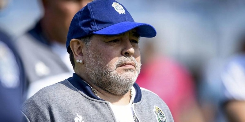 Diego Maradona - Director técnico en Gimnasia. PhotoCredit: Bolavip.com