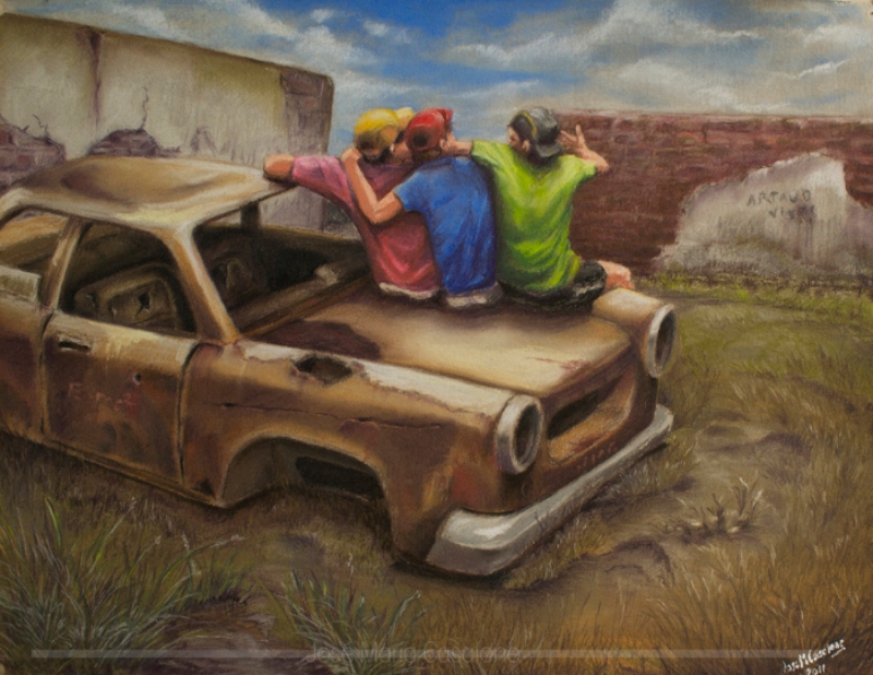 Settimana Siciliana en la Dante - Pintura