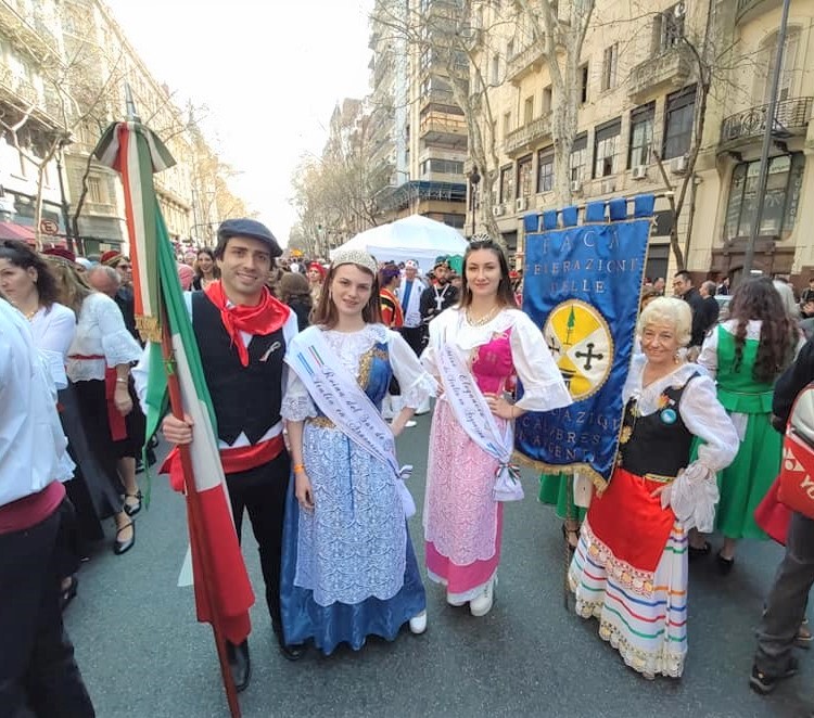 Día del inmigrante - Representantes Asociacion Calabresa